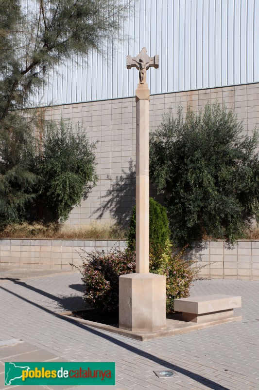 Les Borges Blanques - Creu de terme (Foto: Albert Esteves, 2021) Les Borges Blanques - Creu de terme