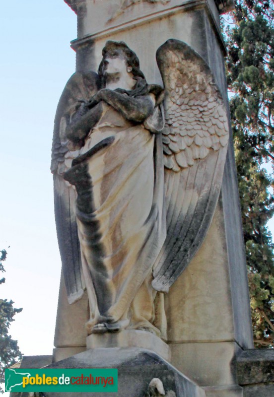 Cementiri de Montjuïc - Sepultura Santiago Rusiñol - Lluïsa Denís