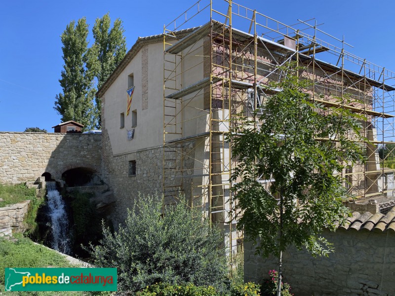 Juneda - Molí de la Vila o de Baix (Foto: Albert Esteves, 2021) Juneda - Molí de la Vila o de Baix