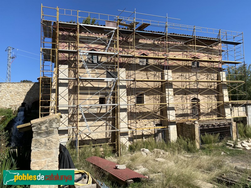 Juneda - Molí de la Vila o de Baix (Foto: Albert Esteves, 2021) Juneda - Molí de la Vila o de Baix