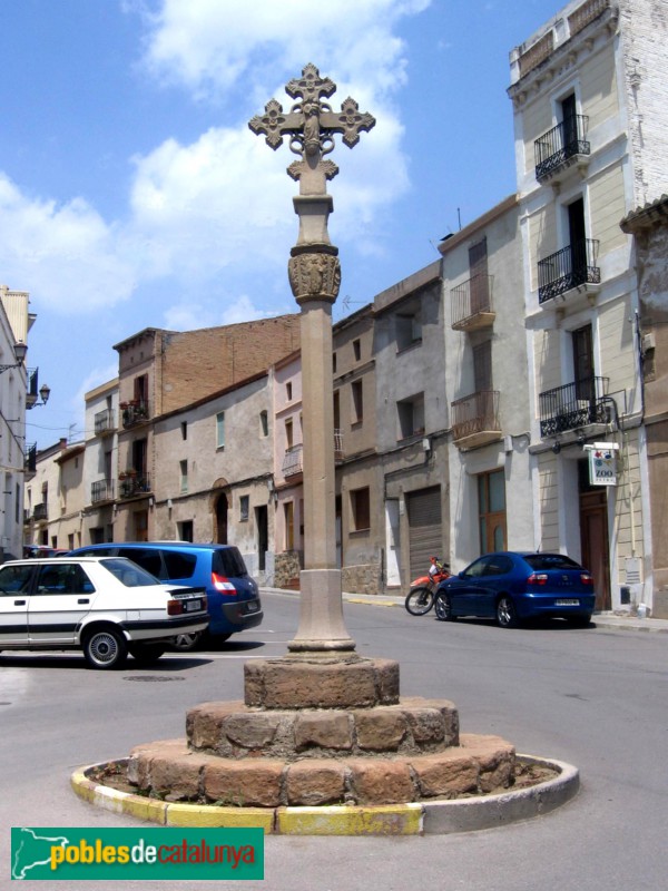 Abrera - Creu de terme (Foto: Albert Esteves, 2006) Abrera - Creu de terme