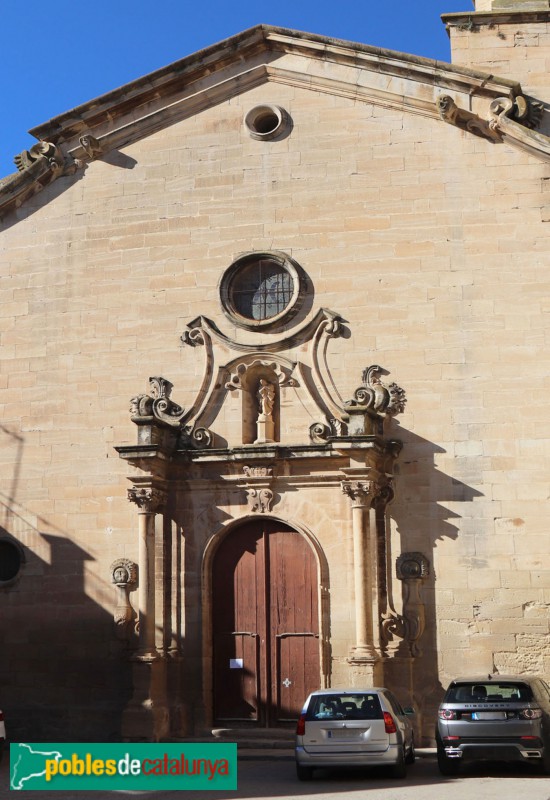 L'Espluga Calba - Església de la Concepció (Foto: Albert Esteves, 2021) L'Espluga Calba - Església de la Concepció