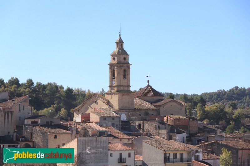 L'Espluga Calba - Església de la Concepció (Foto: Albert Esteves, 2021) L'Espluga Calba - Església de la Concepció