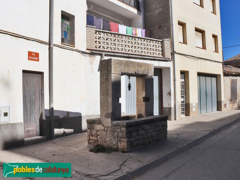 L'Espluga Calba - Pou de la vila (Foto: Albert Esteves, 2021) L'Espluga Calba - Pou de la vila