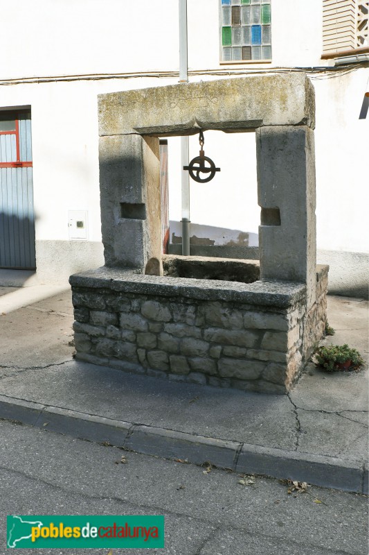 L'Espluga Calba - Pou de la vila (Foto: Albert Esteves, 2021) L'Espluga Calba - Pou de la vila