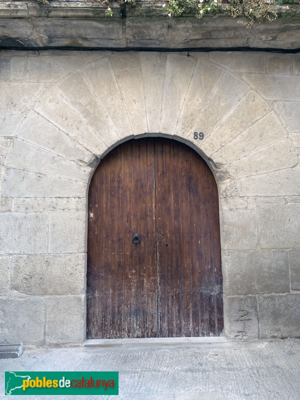 L'Espluga Calba - Portal de cal Marian (1607)
