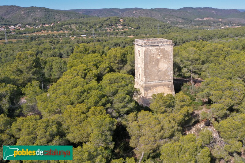 Sant Vicenç de Calders - Torre del Telègraf (Foto: Francesc Vidal-Barraquer, 2021) Sant Vicenç de Calders - Torre del Telègraf