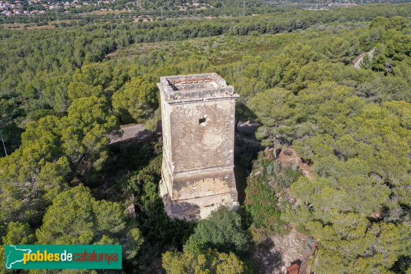Sant Vicenç de Calders - Torre del Telègraf (Foto: Francesc Vidal-Barraquer, 2021) Sant Vicenç de Calders - Torre del Telègraf