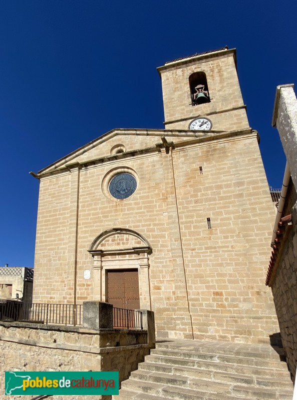 Els Omellons - Església de Sant Miquel (Foto: Albert Esteves, 2021) Els Omellons - Església de Sant Miquel