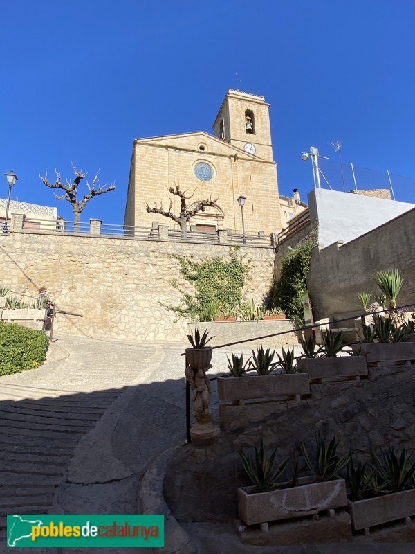 Els Omellons - Església de Sant Miquel (Foto: Albert Esteves, 2021) Els Omellons - Església de Sant Miquel
