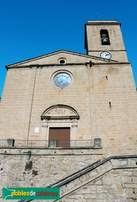 Els Omellons - Església de Sant Miquel (Foto: Albert Esteves, 2021) Els Omellons - Església de Sant Miquel