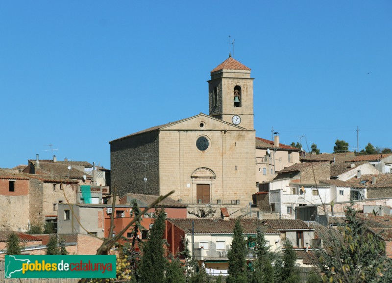Els Omellons - Església de Sant Miquel (Foto: Albert Esteves, 2021) Els Omellons - Església de Sant Miquel