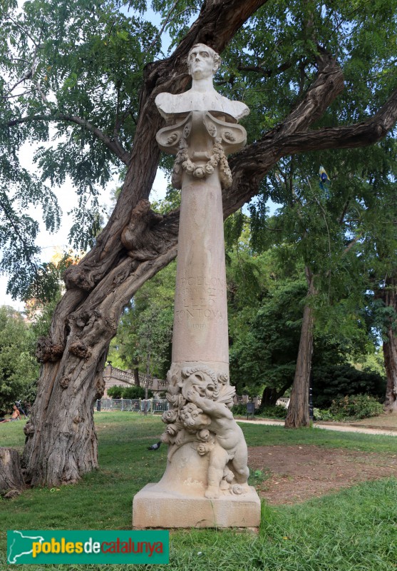 Barcelona - Monument a Lleó Fontova