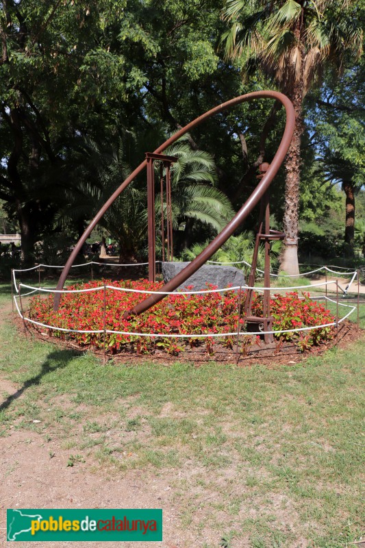 Barcelona - Parc de la Ciutadella. Als barcelonins morts als camps d'extermini nazi