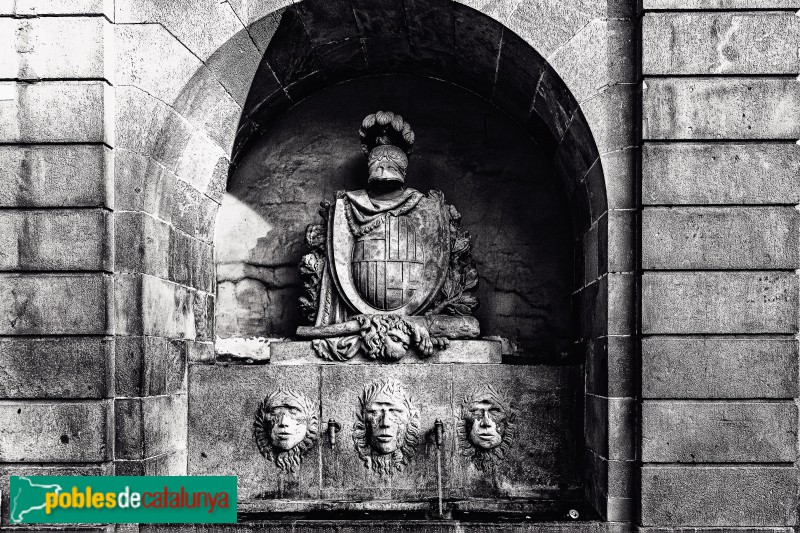 Barcelona - Font del Pla de la Boqueria