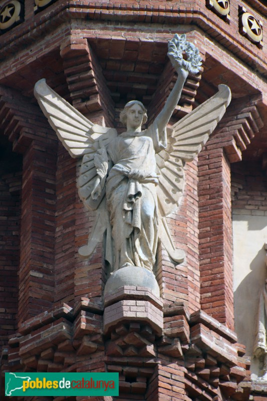 Barcelona - Arc de Triomf. Les Fames