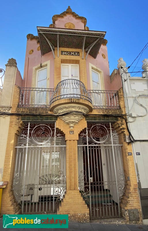 Gelida - Casa Maria Valls (Foto: Albert Esteves, 2021) Gelida - Casa Maria Valls