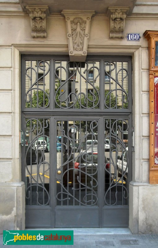 Barcelona - Rosselló, 160 (Casa Eduard Filvà)