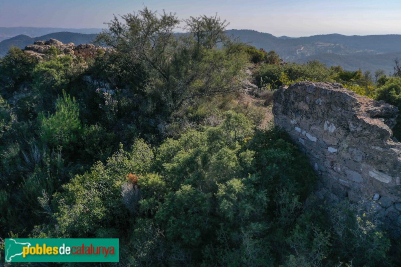 Albinyana - Restes del castell de l'Esquernosa