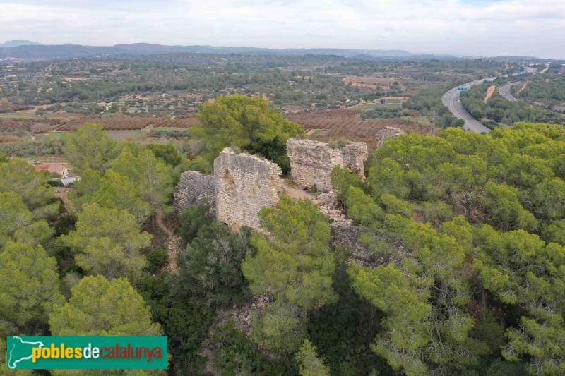 Riera de Gaià - Castell de Montoliu