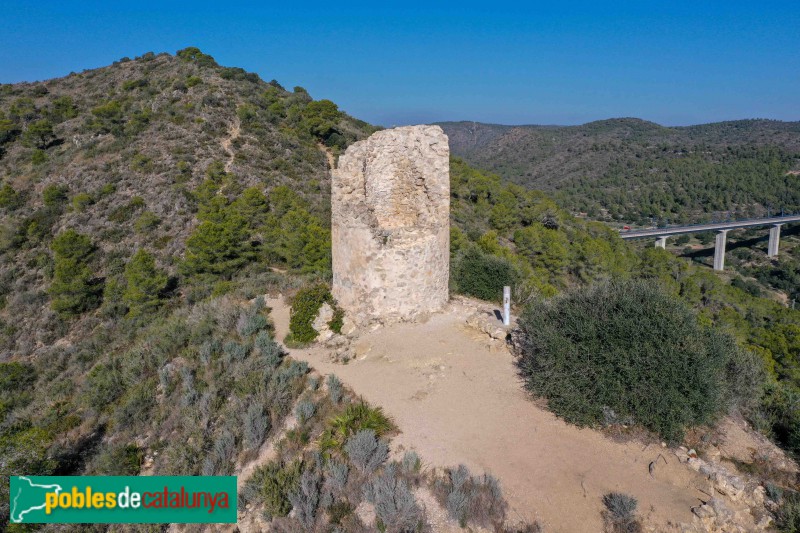 Roda de Barà - Torre de Cucurull (Foto: Francesc Vidal-Barraquer, 2021) Roda de Barà - Torre de Cucurull
