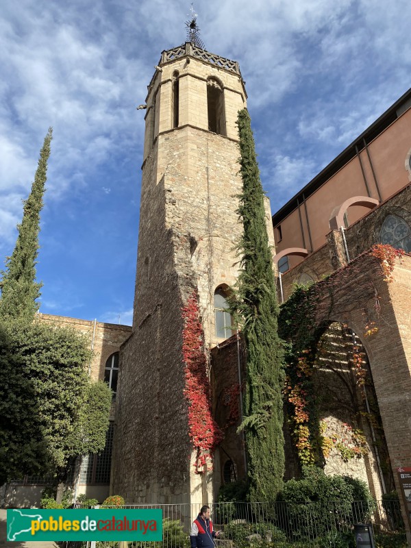 Granollers - Església de Sant Esteve. Campanar