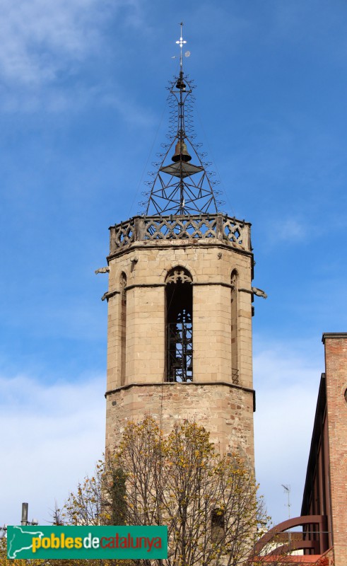 Granollers - Església de Sant Esteve. Campanar