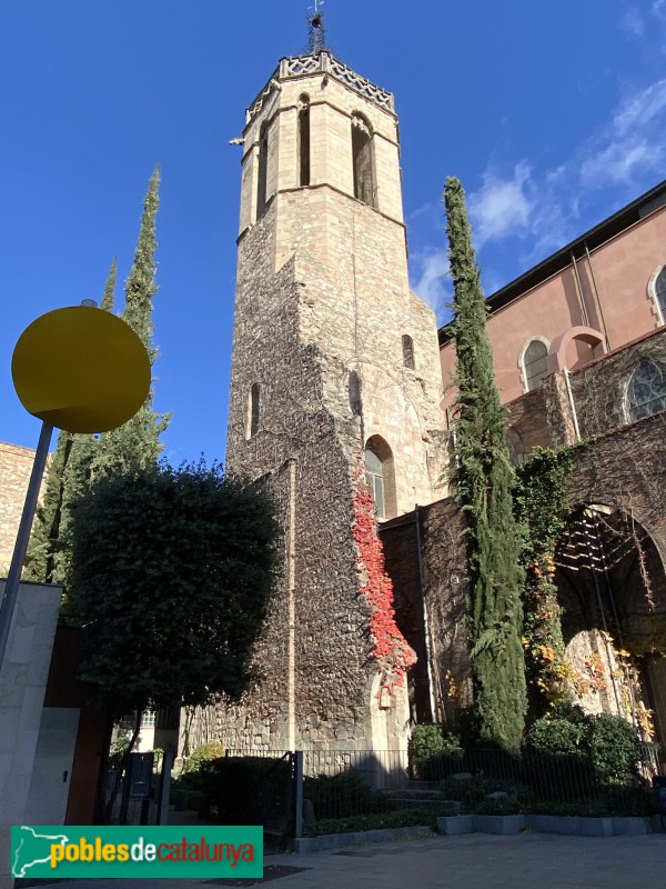 Granollers - Església de Sant Esteve. Campanar