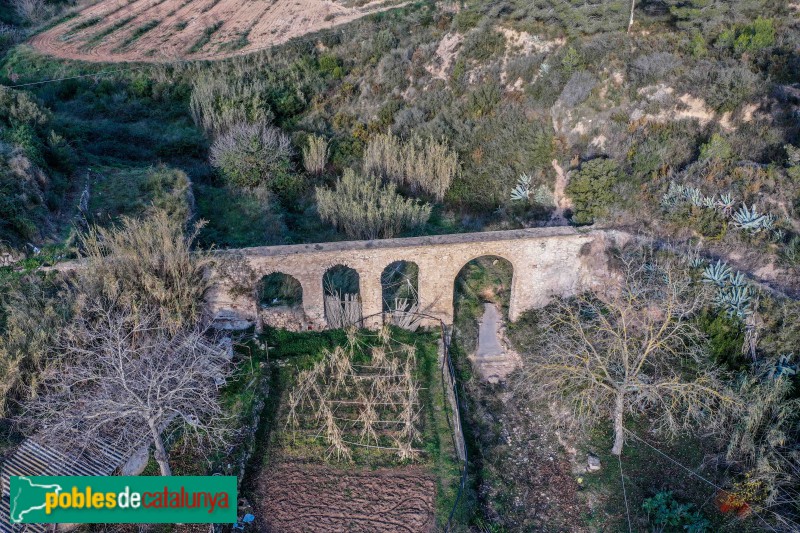 El Pont d'Armentera - Pont de les Femades (aqüeducte romà)