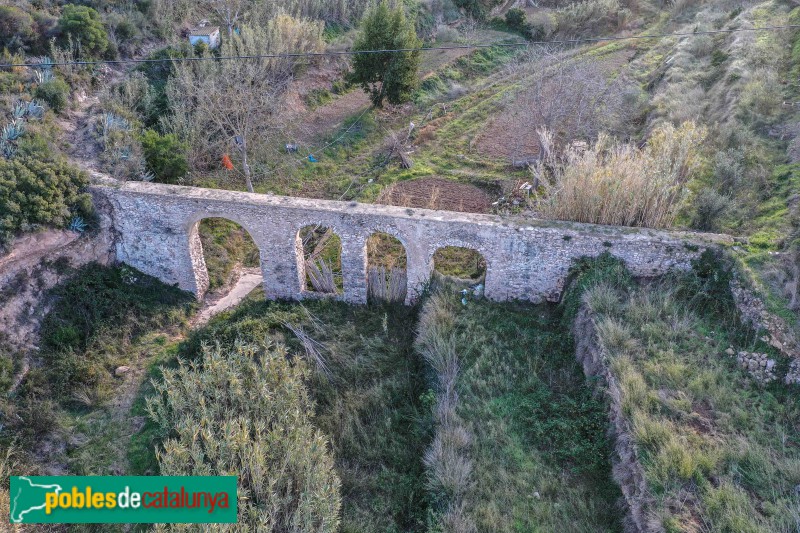 El Pont d'Armentera - Pont de les Femades (aqüeducte romà)