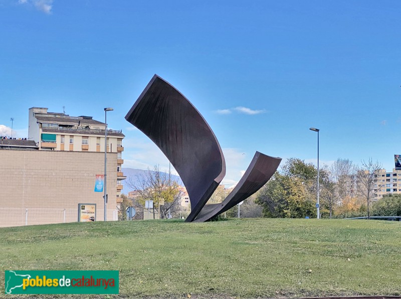 Granollers - Escultura <i>Regat</i> (Foto: Albert Esteves, 2021) Granollers - Escultura <i>Regat</i>