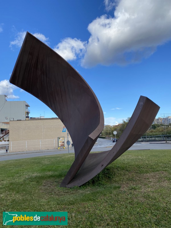 Granollers - Escultura <i>Regat</i> (Foto: Albert Esteves, 2021) Granollers - Escultura <i>Regat</i>