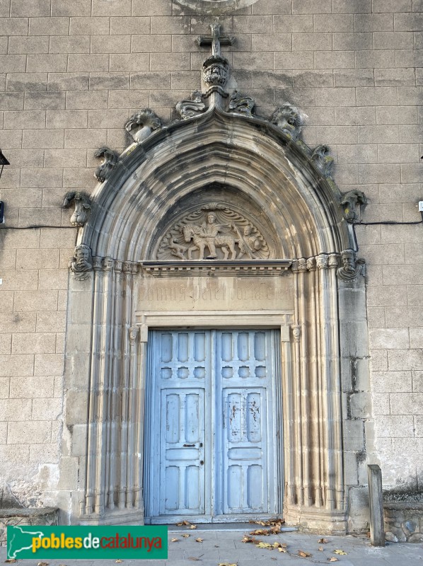 Granollers - Església de Sant Julià de Palou. Portada