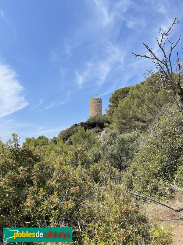 Blanes - Castell de Sant Joan (Foto: Ricard Vilà, 2021) Blanes - Castell de Sant Joan