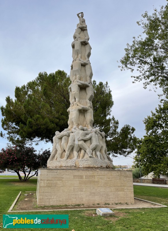 El Vendrell - Monument als castellers