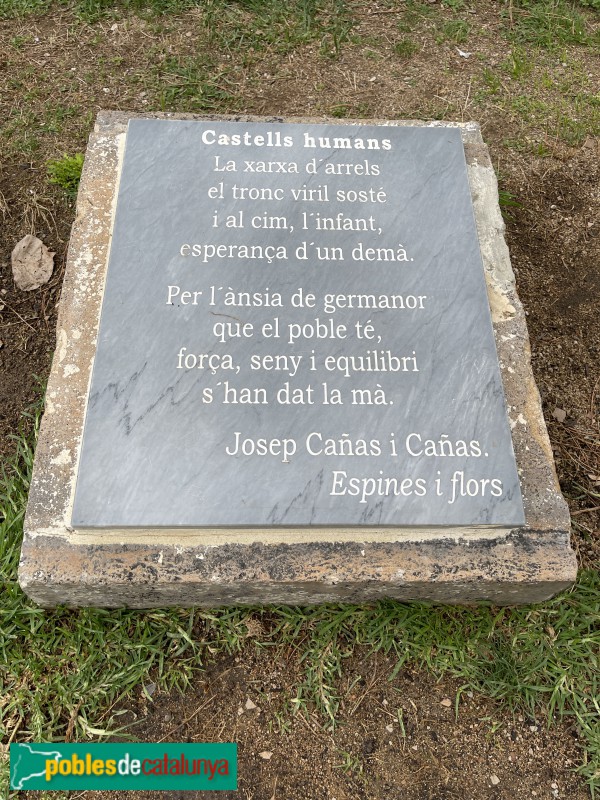 El Vendrell - Monument als castellers