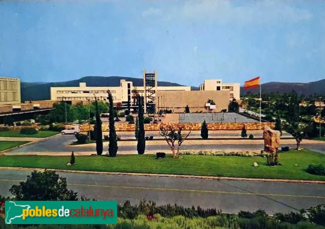 La Roca del Vallès - Antiga residència escolar Bell-lloc. Postal antiga