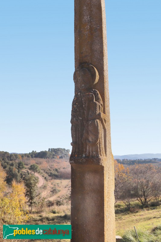 La Roca del Vallès - Creu de terme de Bell-lloc