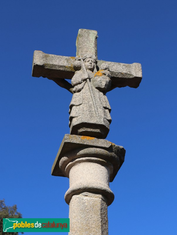 La Roca del Vallès - Creu de terme de Bell-lloc