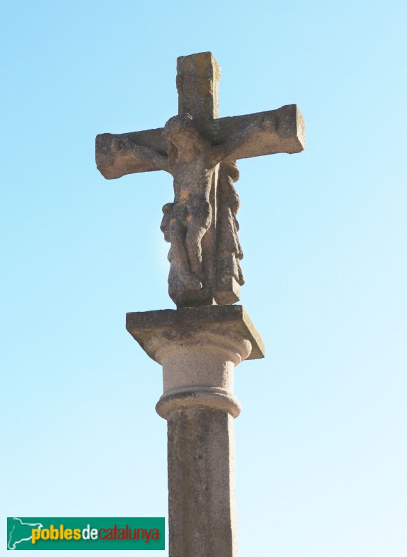 La Roca del Vallès - Creu de terme de Bell-lloc