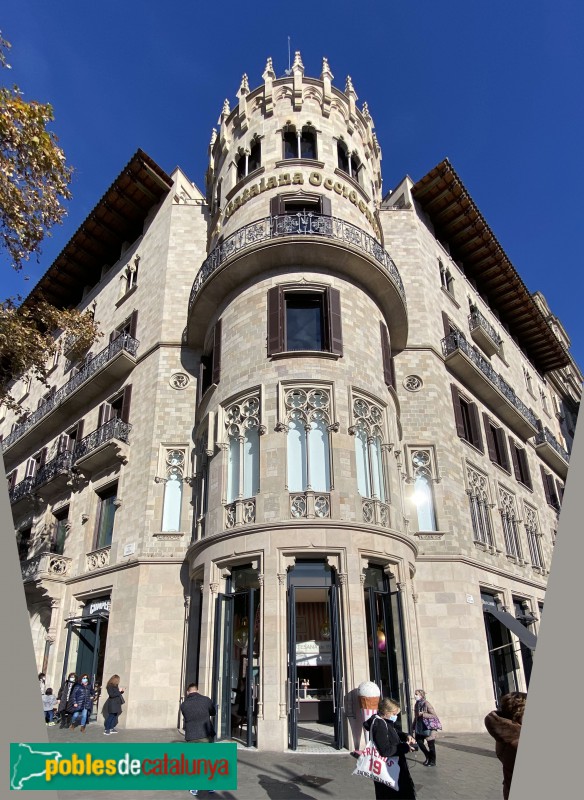 Barcelona - Casa Pascual Pons (Passeig de Gràcia, 2-4)