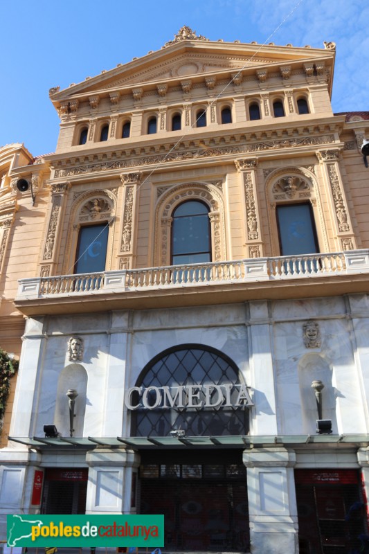 Barcelona - Palau Marcet (Cinema Comèdia) (9) (Foto: Albert Esteves, 2021) Barcelona - Palau Marcet (Cinema Comèdia) (9)