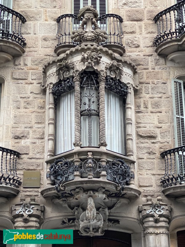 Barcelona - Casp, 48 (Casa Calvet) (Foto: Albert Esteves, 2021) Barcelona - Casp, 48 (Casa Calvet)