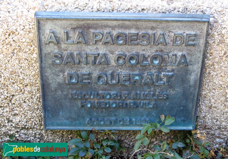 Santa Coloma de Queralt - Monument a la Pagesia