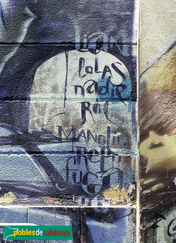 Barcelona - Mural de Can Vies (Foto: Anna Corcoll, 2021) Barcelona - Mural de Can Vies
