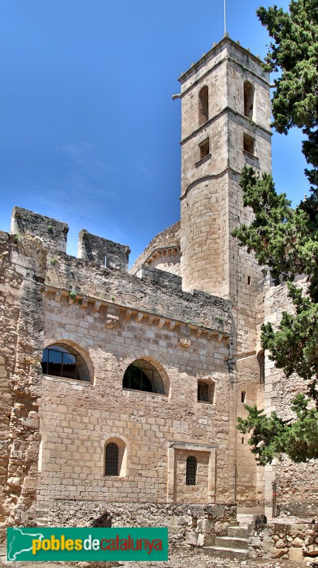 Monestir de Santes Creus - Torre de les hores