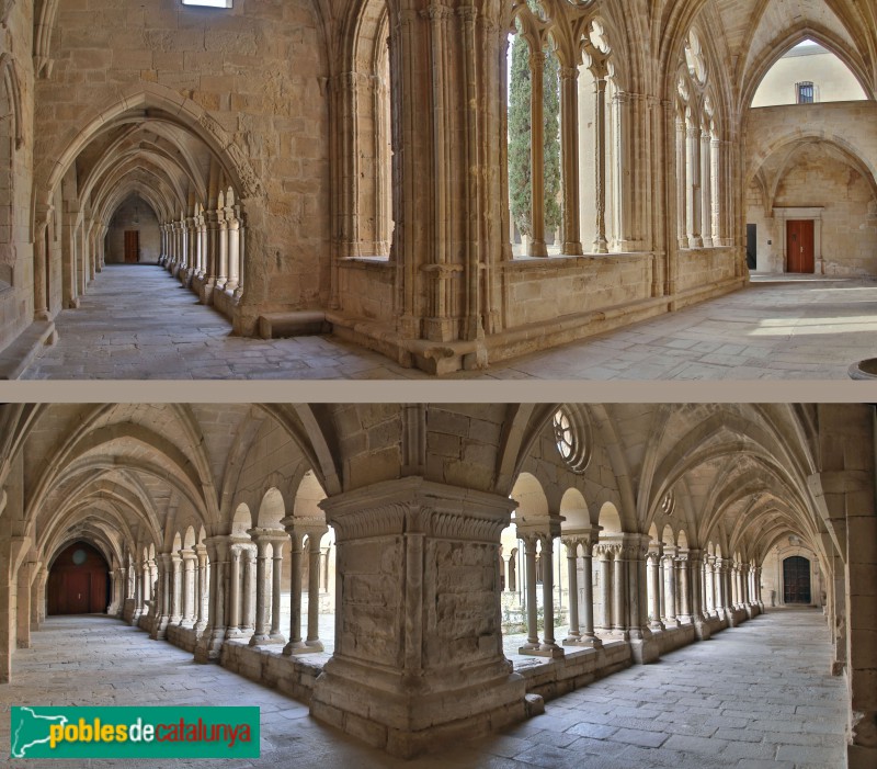 Vallbona de les Monges - Claustre del monestir (Foto: Vicenç Valcárcel, 2022) Vallbona de les Monges - Claustre del monestir