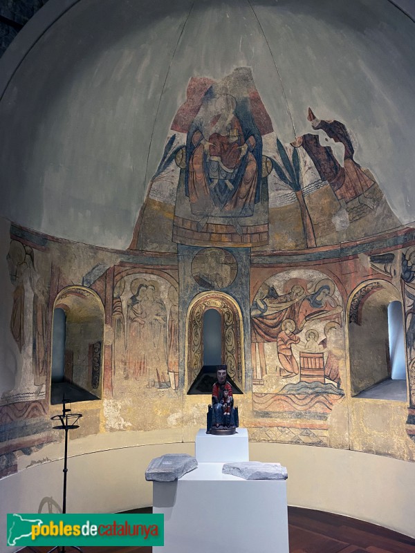 Museu Diocesà - Pintures romàniques de Sant Salvador de Polinyà