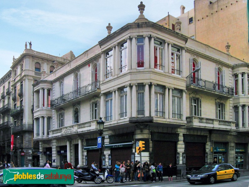 Barcelona - Via Laietana, 25. Casa Calicó (Foto: Albert Esteves, 2006) Barcelona - Via Laietana, 25. Casa Calicó