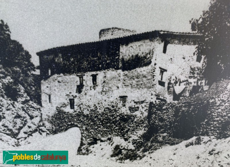 Caldes de Montbui - Molí de l'Esclop. Foto antiga